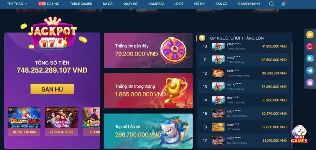 Các sự kiện đặc biệt